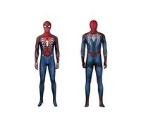 (XXS) Men Boy Spider Man Cosplay Costume Party Jumpsuit Ps5 Spider-man 2 Fancy Dress