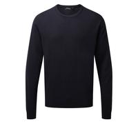 (XXS, Navy) Premier Adults Unisex Cotton Rich Crew Neck Sweater