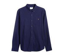 (XXS, True Blue) Farah Mens Regular Button-Down Shirt