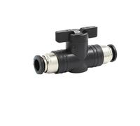 xXSvvskFL BUC-6 BUL-6 8 10 12 HVFF-4 Black Pneumatic Quick Coupling Manual Valve Steering Switch Manual Ball Valve Air Hose 4 6 8 10 12mm(BUC-4)