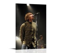 XXueMei Liam Gallagher OasisMusic Posters Album Cover Posters Decorative Paintings Canvas Wall Posters And Art Picture Prints Modern Home Bedroom Decoration Posters08x12inch(20x30cm) Frame-style