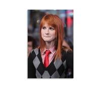 XXueMei Singer Hayley Williams.Music Posters Album Cover Posters Decorative Paintings Canvas Wall Posters And Art Picture Prints Modern Home Bedroom Decoration Posters16x24inch(40x60cm) Unframe-style