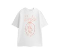 (XXX-Large) Barbie Short Sleeved T-Shirt (Womens White)