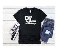 (XXX-Large, Black) Def Jam Recordings Jay-Z Music S Cool Men Women Unisex Top T Shirt