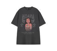(XXX-Large) Disney Moana Short Sleeved T-Shirt (Womens Grey)