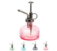 XXXFLOWER Glass Plant Mister Spray Bottle Pink 180ml/6 oz