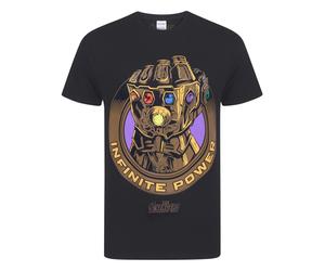 (XXXL, Black) Marvel Avengers Infinity War Mens Thanos Infinity Gauntlet T-Shirt