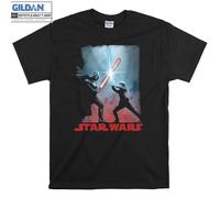 (XXXL) Darth Vader Luke Skywalker Battle T-shirt