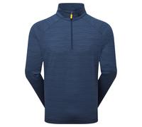 (XXXL, Navy) Footjoy Mens Wave Jacquard Chill-Out 4-Way Stretch Wicking Sweater