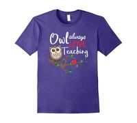 (XXXL) Owl Teacher Shirt Owl Always Love Teaching Owl Teacher Gifts-Father's Day