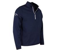(XXXL, Peacoat) Callaway Golf Mens 2025 Hex Textured Sustainable Thermal Fleece Baselayer