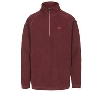 (XXXL, Prune) Trespass Mens Keynote Anti Pilling 1/4 Zip Fleece Top