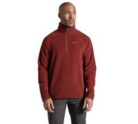 (XXXL, Red Jasper) Craghopper Mens Corey VI Half Zip Outdoor Walking Hiking Pullover Fleece