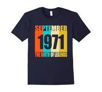 (XXXL) September 1971 46th Birthday Gifts The Birth Of Legends Tee-Father's Day