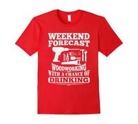 (XXXL) WEEKEND FORECAST WOODWORKING T-SHIRTS || WOODWORKING LOVERS-Father's Day