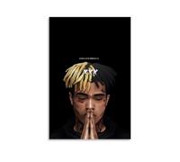 XXXTentacion Wall Art Colorful Decorative Poster Art Canvas Gift For Friends Room Beautiful Suitable For Living Room And BedroomUnframe-style-112x18inch(30x45cm)