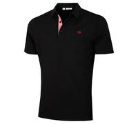 (XXXXL, Solid Black) Calvin Klein Mens 2026 Prep Campus Oxford Pique Golf Polo Shirt