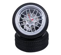 XXXXW Desk Clocks Tyre Design Clock Tabletop Clock Creative Desktop Clock Home Bedroom Alarm Clock Bedside Wake-Up Clock Home Decor Home Décor
