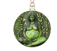 XXXXW Garden Sculpture Statue Pendant Mother Earth Goddess Art Statue Craft Decorative Figurine Ornaments for Outdoor Garden Landscaping Gardening Gifts (Color : D)