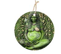 XXXXW Garden Sculpture Statue Pendant Mother Earth Goddess Art Statue Craft Decorative Figurine Ornaments for Outdoor Garden Landscaping Gardening Gifts (Color : C)