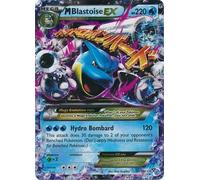 XY Base Set 30/146 M Blastoise EX (Half Art Mega)