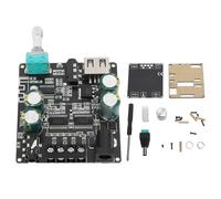 XY C100L Stereo Bluetooth Digital Amplifier Board Dual Channel Infinite Tone Adjustment MP3 Decoding USB External Sound Card 12V 19V 22V 24V for Home Theater DIY Audio Projects