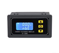 XY-CD60 Battery Charger Discharger Controller Module for DC 6-60V Lithium Lead-Acid, Dual Mode with LCD Display, -40 to 85C