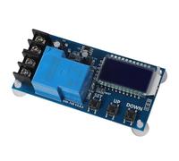 XY-L30A Charging Control Module, DC 6-60V 30A Battery Charger with LCD Display, Auto Cut-Off Overcharge Protection for Acid Lithium Batteries