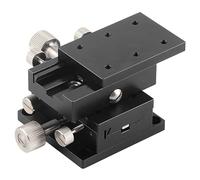 XY Linear Stage, manual precise sliding table with scale for optical instrument and semiconductor equipment positioning (60X40mm)