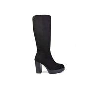 Xy London 'addie' Chunky Platform Sole Boots In Jet Black Jet Black 3