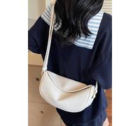 Xy London 'helen' Shoulder Bag With Magnetic Snap And Zip Closure In Beige Beige One Size