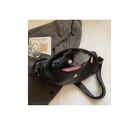 Xy London 'helen' Shoulder Bag With Magnetic Snap And Zip Closure In Black Black One Size