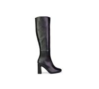 XY London Women's 'Lillia' Knee High Heeled Boots in Black | Size: 6 XY London Black 6