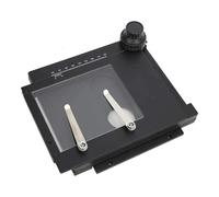 XY Manual Gliding Stage, Microscope Mobile Platform, 75mm Horizontal 55mm Vertical Stroke, Precise Slide Table Design, for Macro Micro Photography and Laboratory Sample Examination