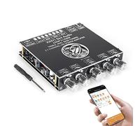 XY-S350H 2.1 Channel Bluetooth Power Amplifier Board with TPA3255 Chip, 220W*2+350W Support APP Control 18V-36V Bluetooth Speaker Audio Amplifier Module,Black
