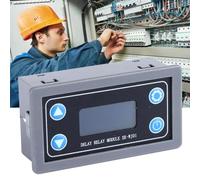 XY-WJ01 Relay Module 6-30V Relay Board 1 Channel 50mA Delay Power Off Timing Circuit Switch Trigger Cycle Timer Module Support High or Low Level