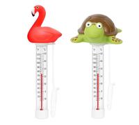 XY-WQ 2 Pack Floating Pool Thermometer, Large Size Easy Read for Water Temperature with String for Outdoor and Indoor Swimming Pools and Spas
