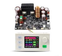 XY7025 CNC DC Adjustable Power Supply 25A 1750W Voltage Regulator with MPPT Solar Charging for modbus Communication LCD Display for Battery Testing