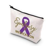 XYANFA Epilepsy Medication Pouch - Warrior Gift, Seizure Alert, Awareness Accessory, Epilepsy Medication, Fashion