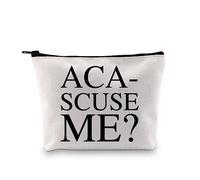 XYANFA Movie Inspired Makeup Bag Aca Scuse Me Comedy Movie Fans Gift P Perfect Zipper Pouch, SCUSE ME, Fashion