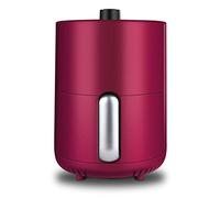 Xyanzi dianzhuguo 1.5L Air Fryer, for Healthy Low Fat Cooking With Adjustable Temperature Control And Timer 900W - Wine Red/black/white (color : Red)