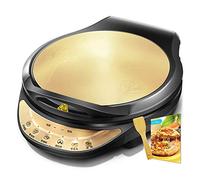 Xyanzi Foldaway Electric Baking panRemovable and Washable 180 Degrees Electric Griddle Skillet, Double-Sided Heating Baking Pan Non-Stick, 1500W