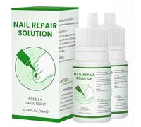 XYBBHKJ Nail Repair Solution for Discolored & Aging Nails, Strengthens & Renews Yellowed Toenails, Targets Odor-Causing Issues, Safe Formula for Healthy Nail Care 10ml x 2 Bottles