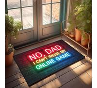 XYBH Backyard Bar Decor Can'T Pause My Online Game, Dad! Doormat Kitchen Stuff Patio Bar Accessories(40X60CM)