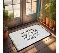 XYBH Door Mats Outdoor Large Our Last Names May Not Match, But Our Hearts Surely Do. Doormat Kitchen Rugs Farmhouse Style Spring Outdoor Mat(50X80CM)