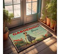 XYBH Fall Door Mats For Outside Entry Gardening Because Murder Is Wrong. Doormat Outdoor Rug For Front Door Home Alone Door Mat(50X80CM)