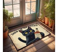 XYBH Fall Door Mats For Outside Entry Show Me Your Titos. Doormat Outdoor Floor Mat Cool Stuff For Boys(65X90CM)