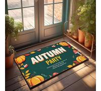 XYBH Fall Outdoor Rug For Front Door Autumn Party On October 1St, 2023. Doormat Funny Patio Decor Desk Decor For Men(50X80CM)