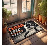 XYBH Fall Outside Door Mats Catcher With Unique Ability To Play Through Pain. Expected To Provide Power With Bat. Doormat Outdoor Door Mat Large Floor Mats For Home(40X60CM)