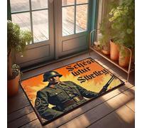 XYBH Fall Welcome Mats Outdoor Scholars Cultivate Strength Together Doormat Cool Rugs Bedroom Decorations(65X90CM)